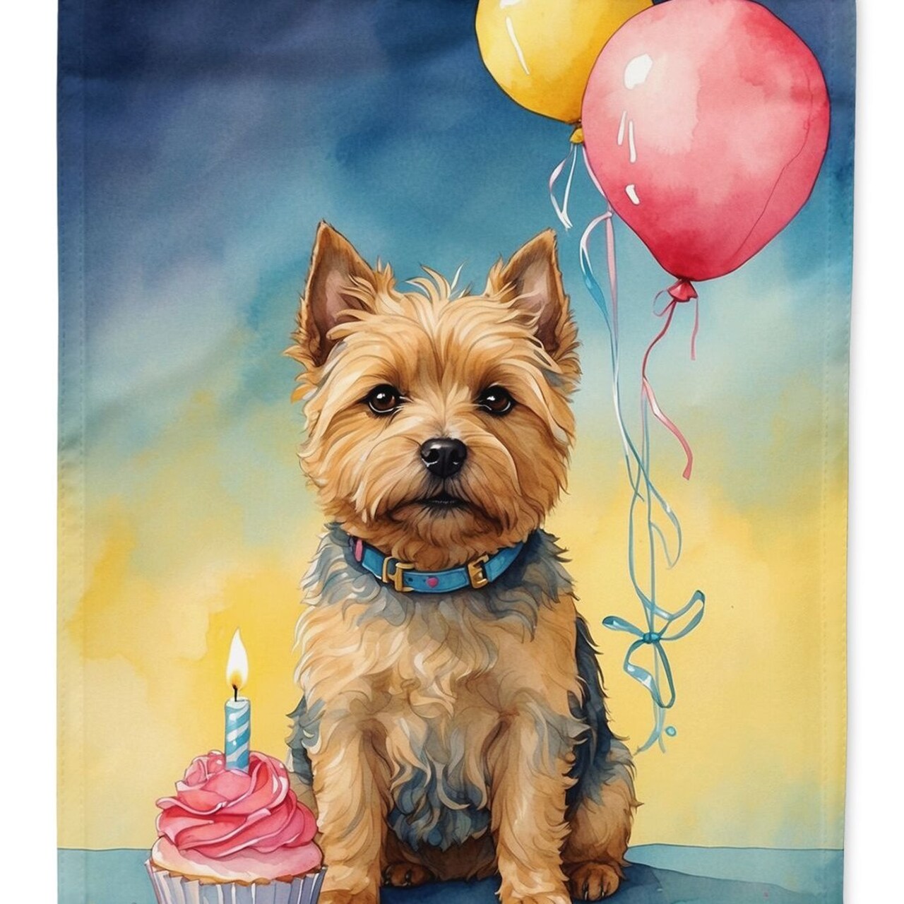 Edge Collections - Multicolor - Winter Christmas Snow Scene Outdoor Home Flag - 1 Piece